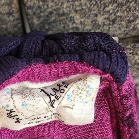 Purple Floral Women's Halter Top - Picture 6 of 9